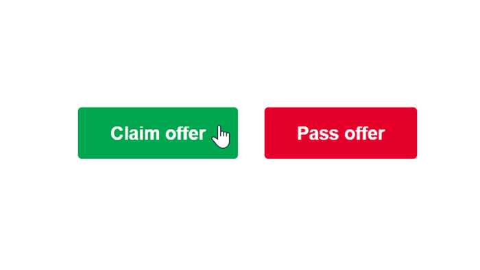 Claim offer